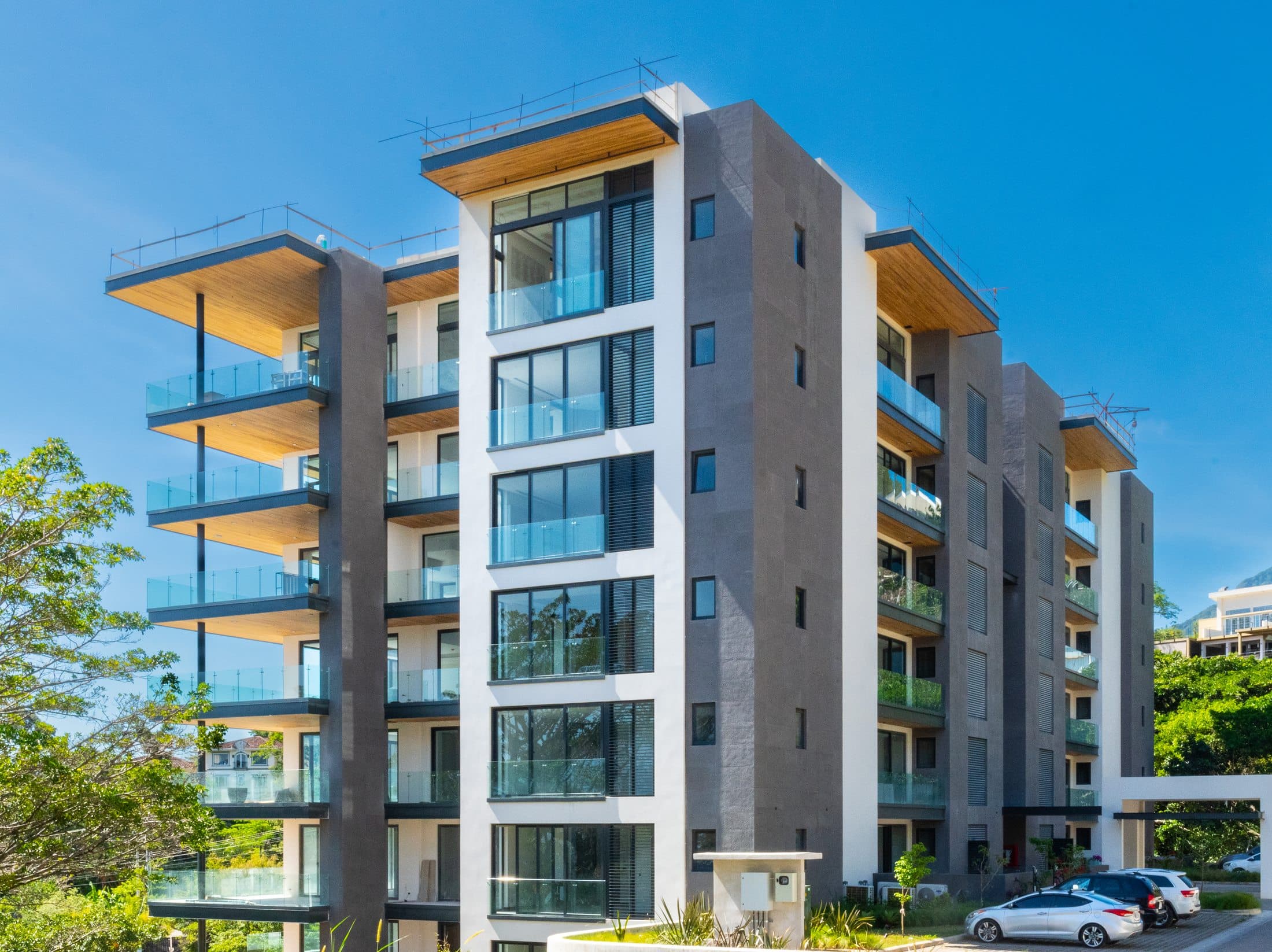 Panorama 180° – Building facade
